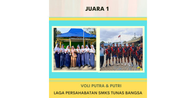 TIM VOLI PUTRA DAN PUTRI SAPU BERSIH DI LAGA PERSAHABATAN