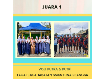 TIM VOLI PUTRA DAN PUTRI SAPU BERSIH DI LAGA PERSAHABATAN
