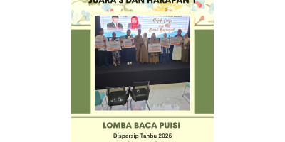 LOMBA BACA PUISI DISPERSIP TANBU 2025