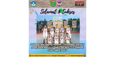 TIM BASKET SPENSA JUARA 1 KAPOLRES CUP TANAH BUMBU
