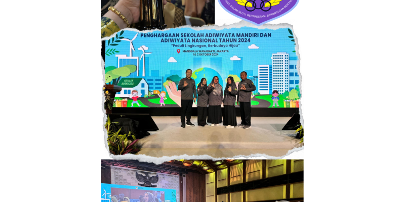 SMP NEGERI 1 SIMPANG EMPAT RAIH GELAR TERTINGGI ADIWIYATA MANDIRI