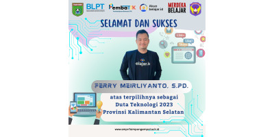 GURU SMPN 1 SIMPANG EMPAT TERPILIH SEBAGAI DUTA TEKNOLOGI KAL-SEL