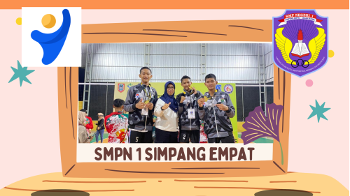SMPN 1 SIMPANG EMPAT MERAIH MEDALI EMAS KEJUARAAN POPDA KAL-SEL