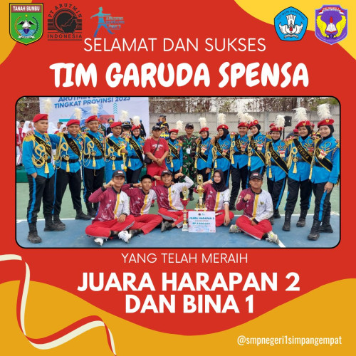 GARUDA SPENSA MERAIH JUARA HARAPAN 2 DAN BINA 1 SEKAL-SEL