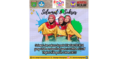 SMPN 1 SIMPANG EMPAT BERHASIL MERAIH JUARA 3 DI FLS2N TINGKAT KABUPATEN