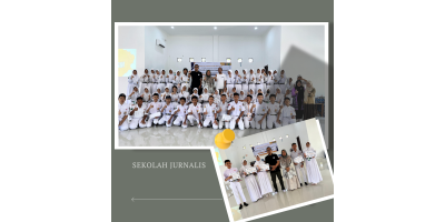 SMP NEGERI 1 SIMPANG EMPAT BERKOLABORASI PADA PROGRAM SEKOLAH JURNALISME PELAJAR 