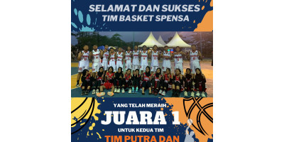 TIM BASKET SPENSA MENJADI JUARA UMUM DI LAGA PERBASI SETANBU